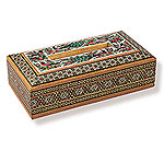 Tissue Paper Holder iran wood work art box khatam inlay carpenter 
