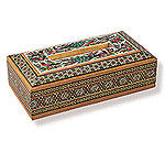 Tissue Paper Holder iran wood work art box khatam inlay carpenter
