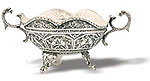 Embossed Candy Bowl (Type I)  iran metal work art work brass silver gold cupper felez iron ahan