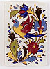 iran tile work art ceramic porcelian persian gift