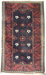 iran carpet Baluch Rug Northeast Persia Kashmar