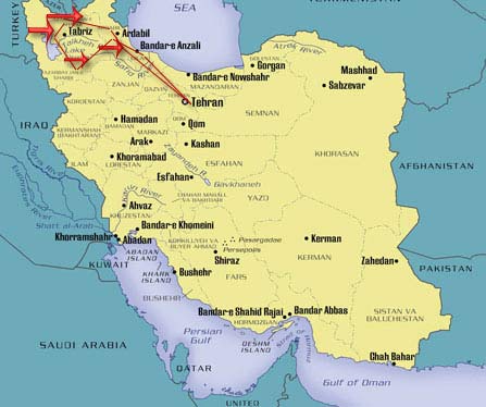 butterfly iran azerbaijan