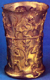 Golden cup- Gilan (2000-1000 B.C.)
