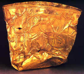 Golden cup- Hasanlou (1000 B.C.)