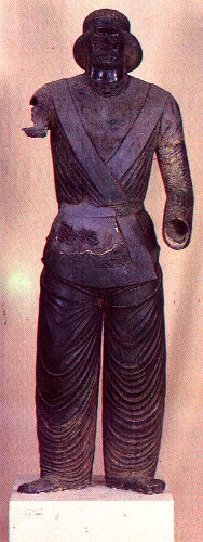Metalic parthian statue  (100 A.D.)